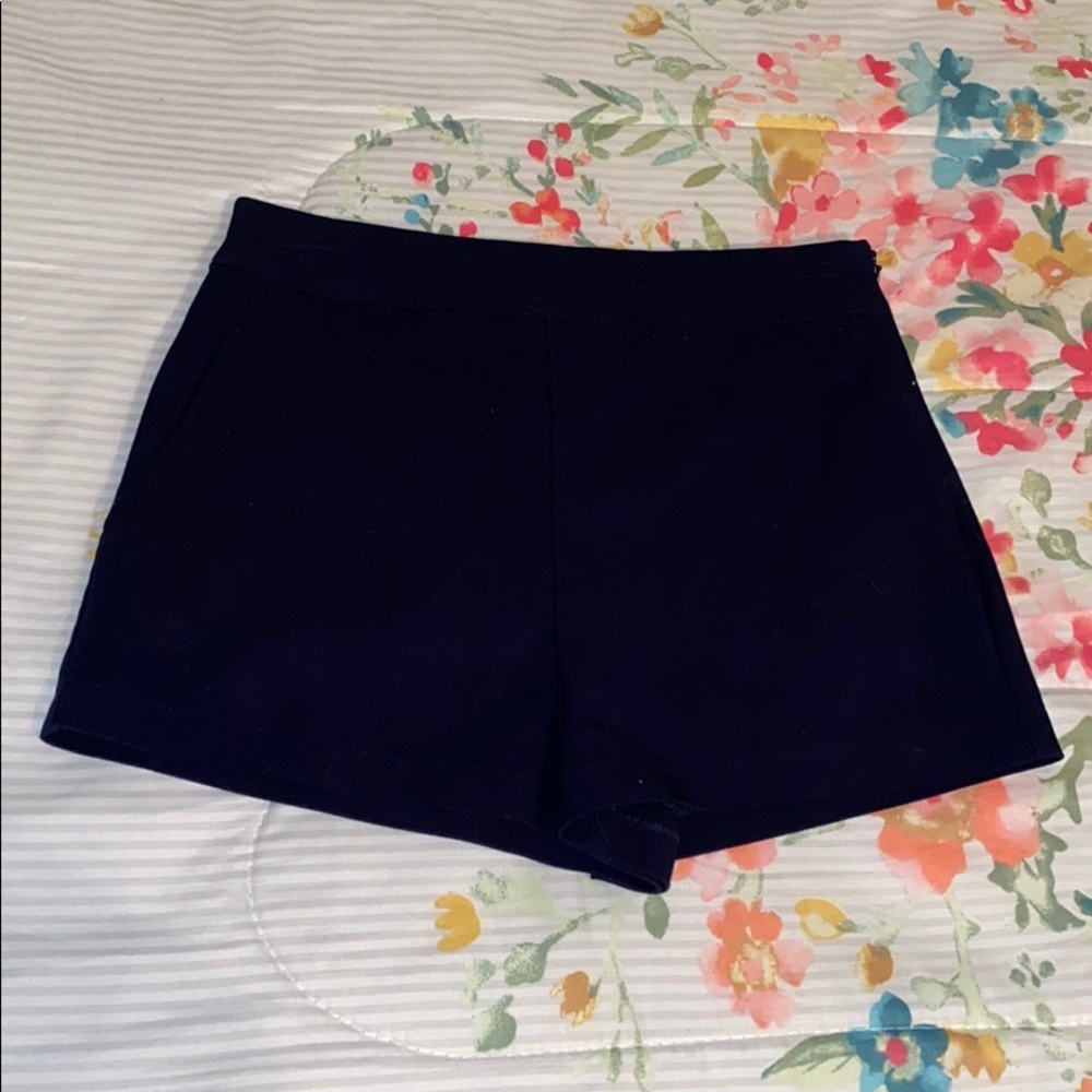 Blue shorts